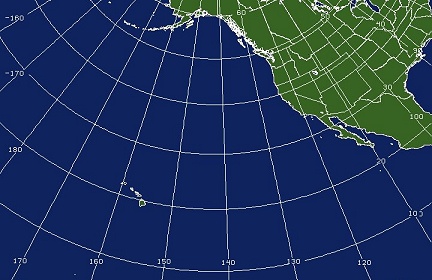 Northeast Pacific Coverage Map