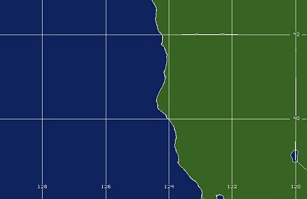 Eureka, CA WFO Coverage Map