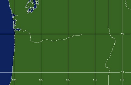 Pendleton, OR WFO Coverage Map