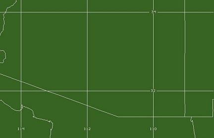 Tucson, AZ WFO Coverage Map
